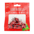 Shiny Metallic Nutbells - Red, 1 Pack -Assorted Sizes