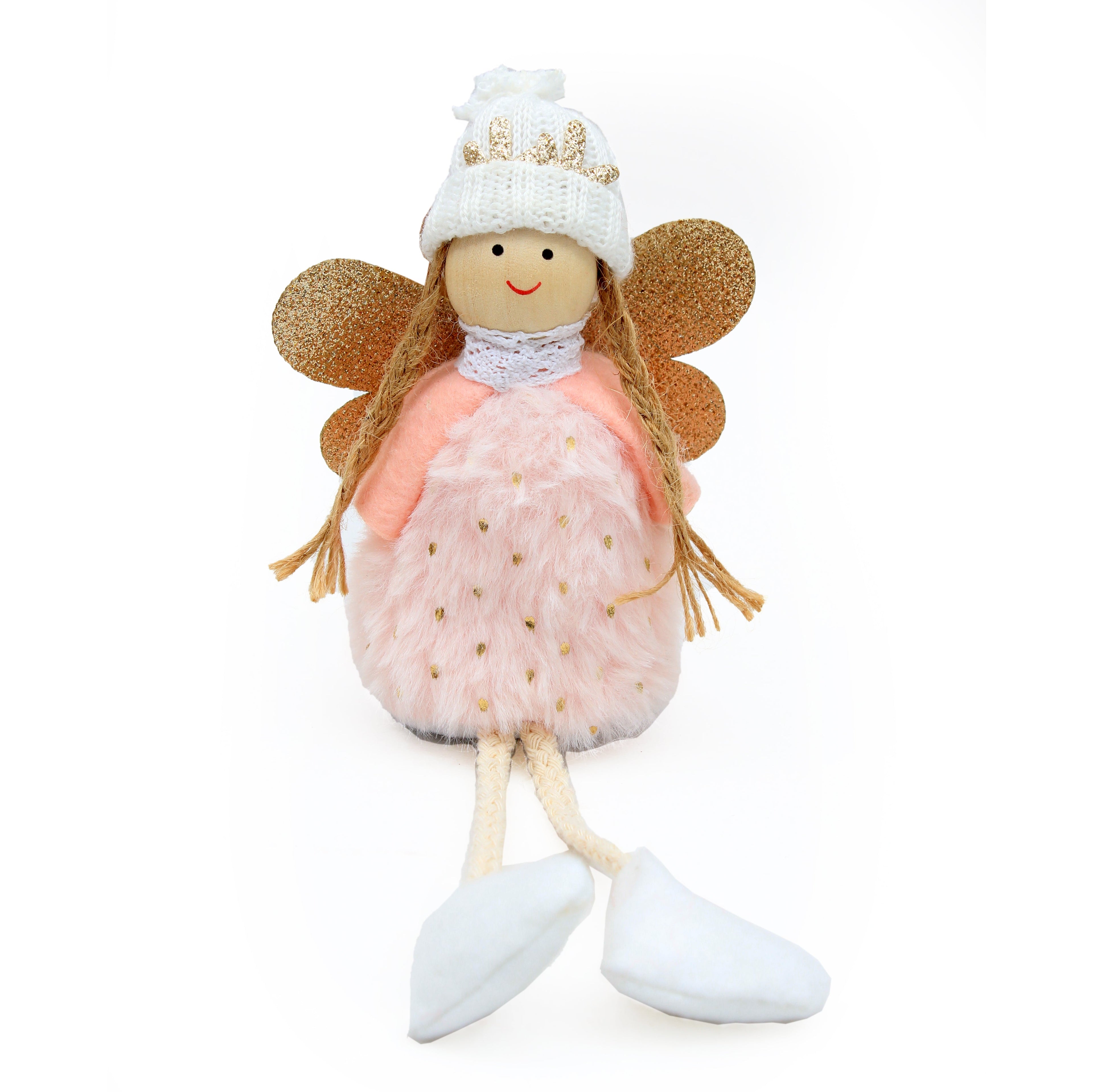 Flexible Plush Fairy - Pink, 20cm, 1pc