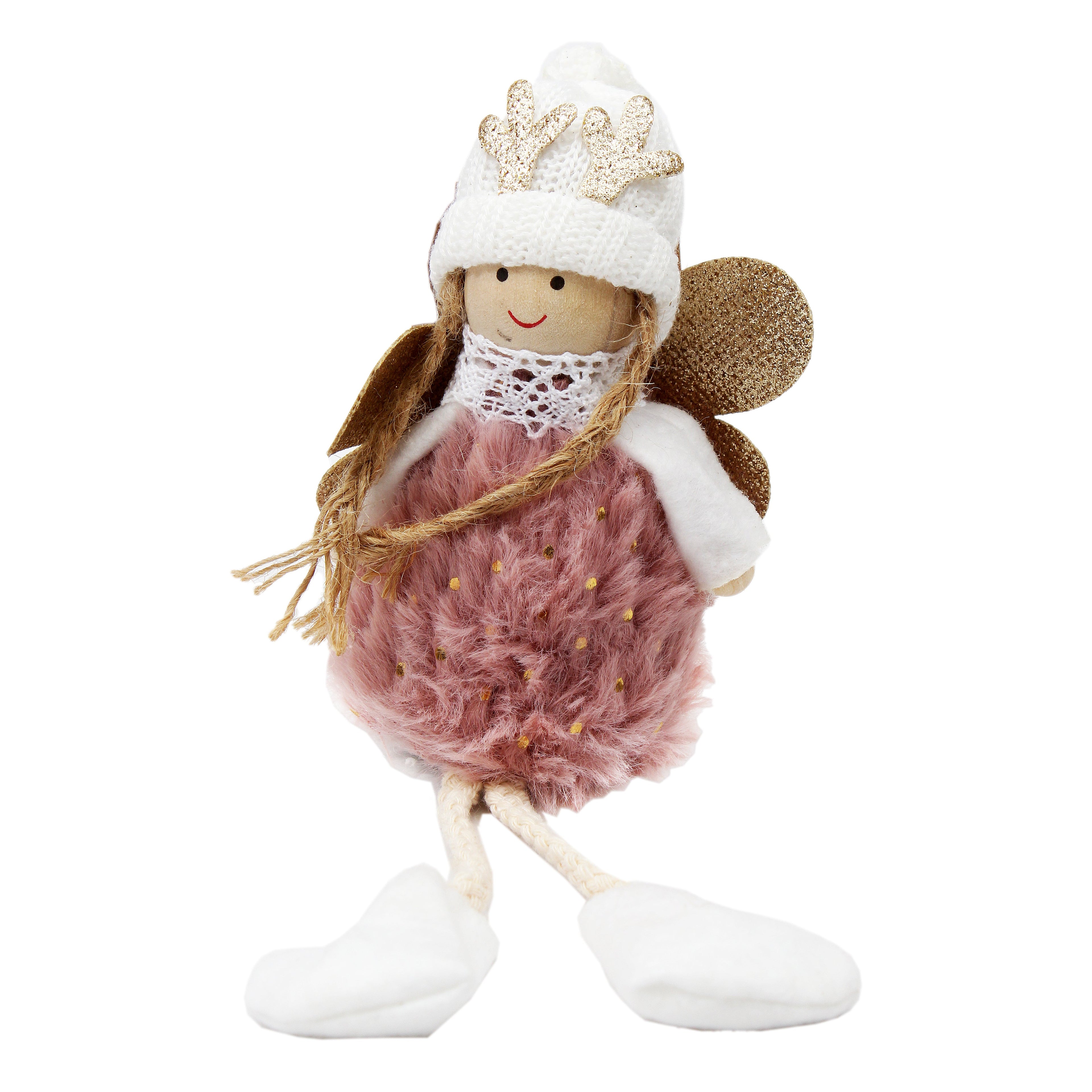 Flexible Plush Fairy - Purple, 20cm, 1pc