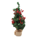 Christmas Table Decoration - Festive Tree In a Sack, 60cm