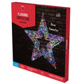 LED Acrylic Star Flashing Light - Multi-colour, 170 LED