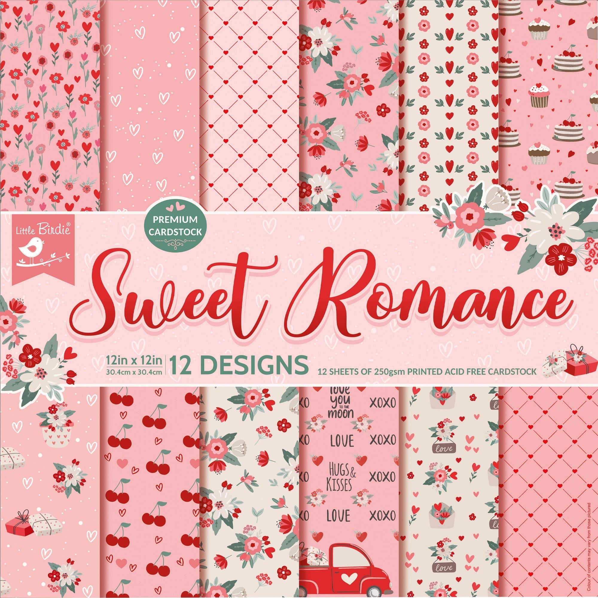 Premium Paper Pack Sweet Romance 12 X 12 Inch 12Sheets Pb Lb