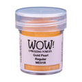 Pearlescent Embossing Powder Gold Pearl Regular 15Ml Jar Wow