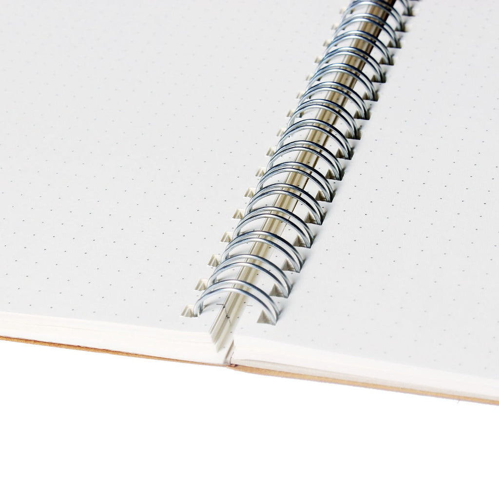 Journaling Notebook Premium Quality A6 Dotted 90Gsm Wiro Squiggle 144Pages Lb