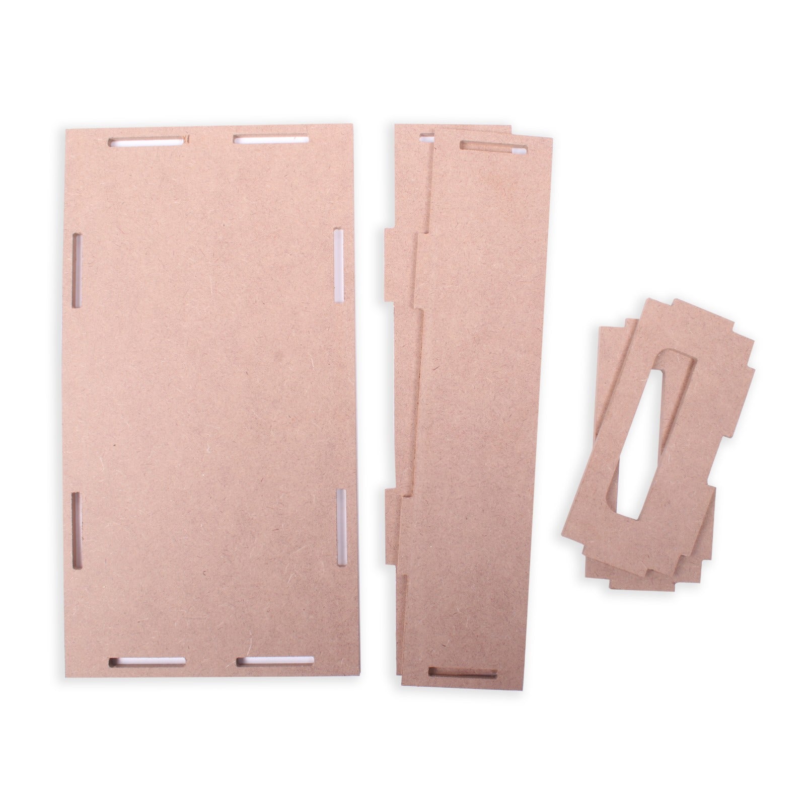 MDF Serving Tray With Handle Approx L30 X W15 X D7.9Cm 5Mm Thick 1Pc Lb