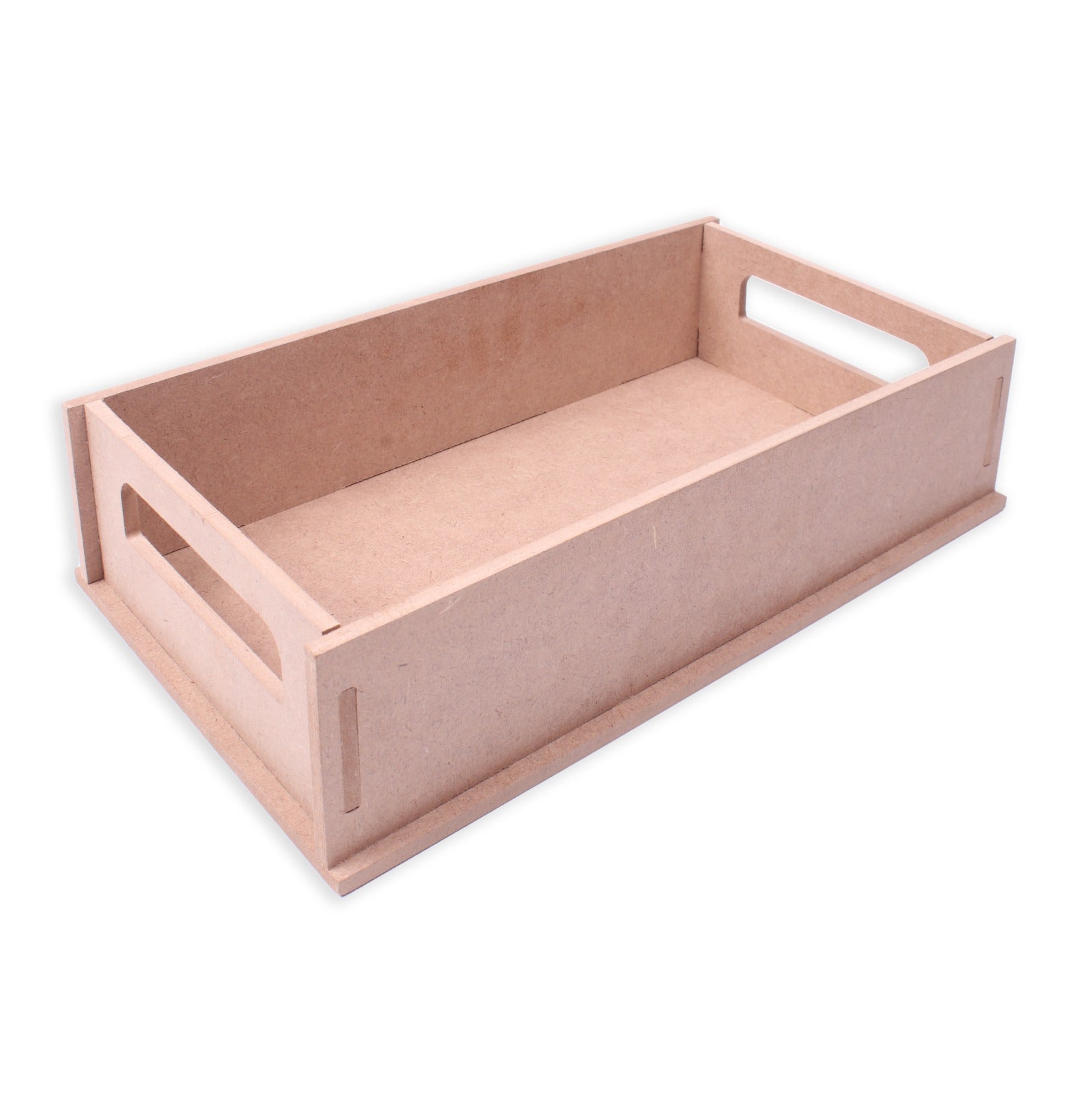 MDF Serving Tray With Handle Approx L30 X W20 X D7.9Cm 5Mm Thick 1Pc Lb