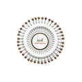 Pearl Head Pin Gold 40Pc Pbhc Jy