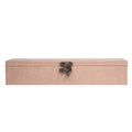 MDF Box With Latch Rectangle 10 X 3 X 2Inch 5.5Mm Thick 1Pc Sw Lb