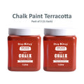 Home Decor Chalk Paint Terracotta 1Litre X 2 Bottle